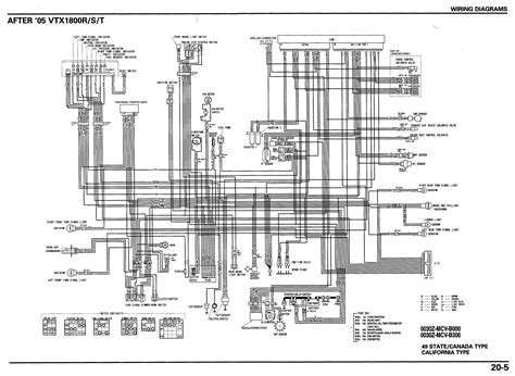 2007 honda vtx 1800 wiring diagram 
